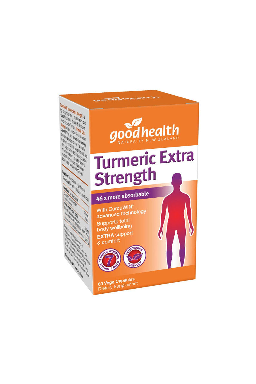 GOOD HEALTH Turmeric Extra Strength 60caps - Life Pharmacy St Lukes