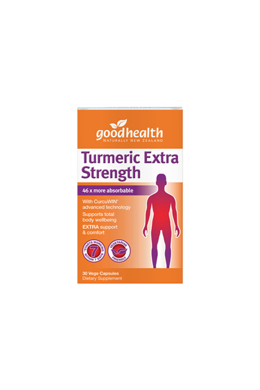 GOOD HEALTH Turmeric Extra Strength 30caps - Life Pharmacy St Lukes
