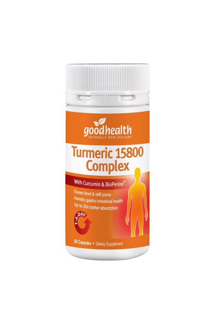 GOOD HEALTH Turmeric 15800 Complex 60caps - Life Pharmacy St Lukes