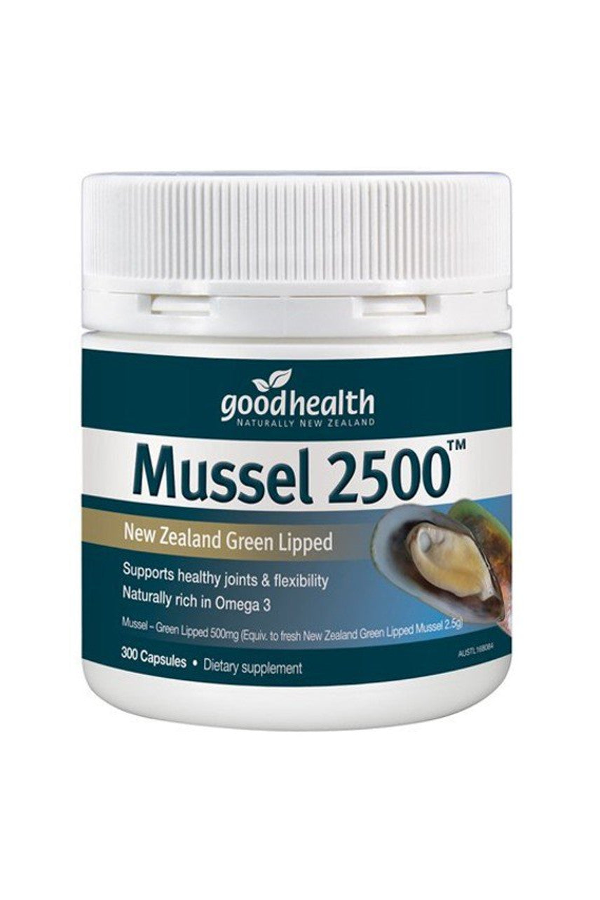 GOOD HEALTH Mussel 2500mg 300caps - Life Pharmacy St Lukes