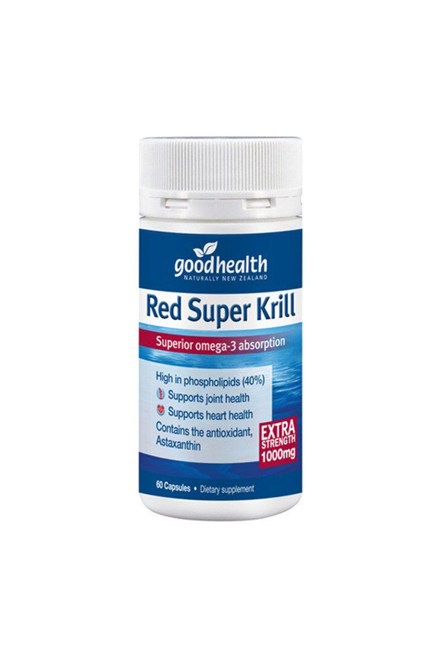 GOOD HEALTH Red Super Krill 1000mg 30caps - Life Pharmacy St Lukes