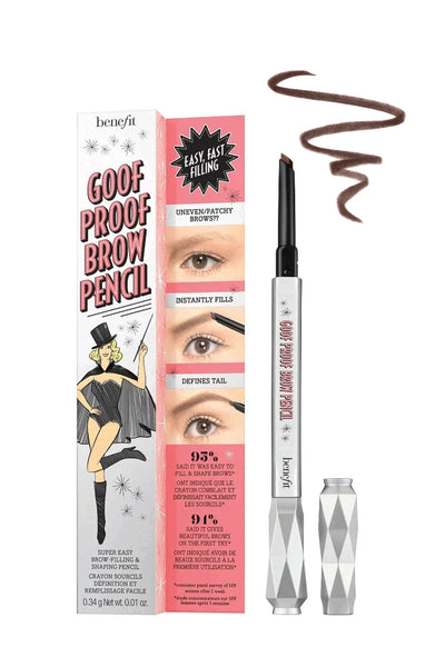 BENEFIT Goof Proof Eyebrow Pencil 05 Warm Black Brown .34g - Life Pharmacy St Lukes