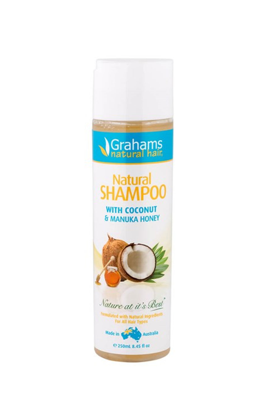 GRAHAMS Natural Shampoo 250ml - Life Pharmacy St Lukes