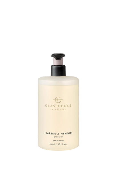GLASSHOUSE FRAGRANCES Marseille Memoir Hand Wash 450ml - Life Pharmacy St Lukes