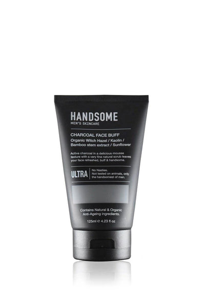 HANDSOME Charcoal Face Buff 125ml - Life Pharmacy St Lukes