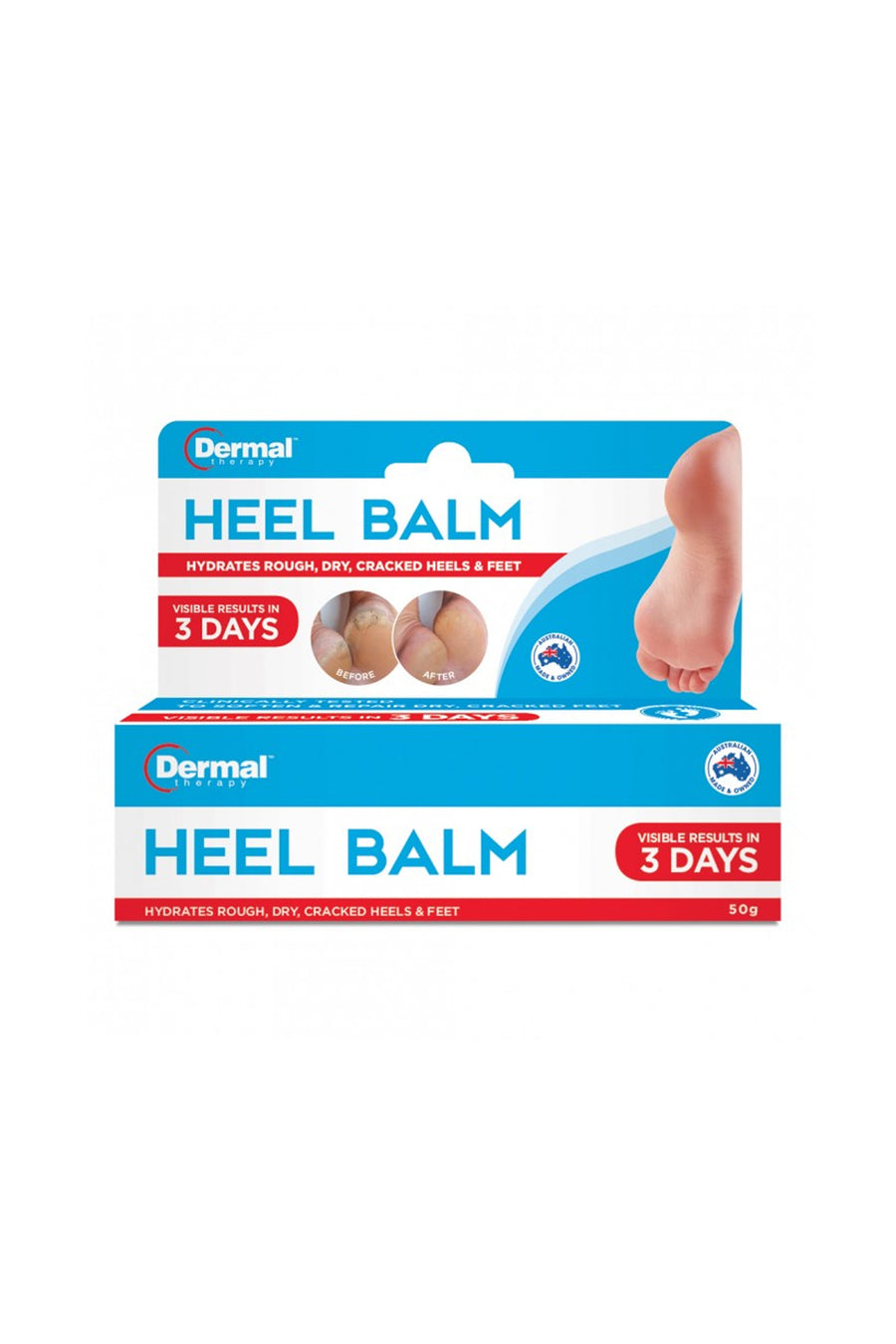 DERMAL THERAPY Heel Balm 50g - Life Pharmacy St Lukes