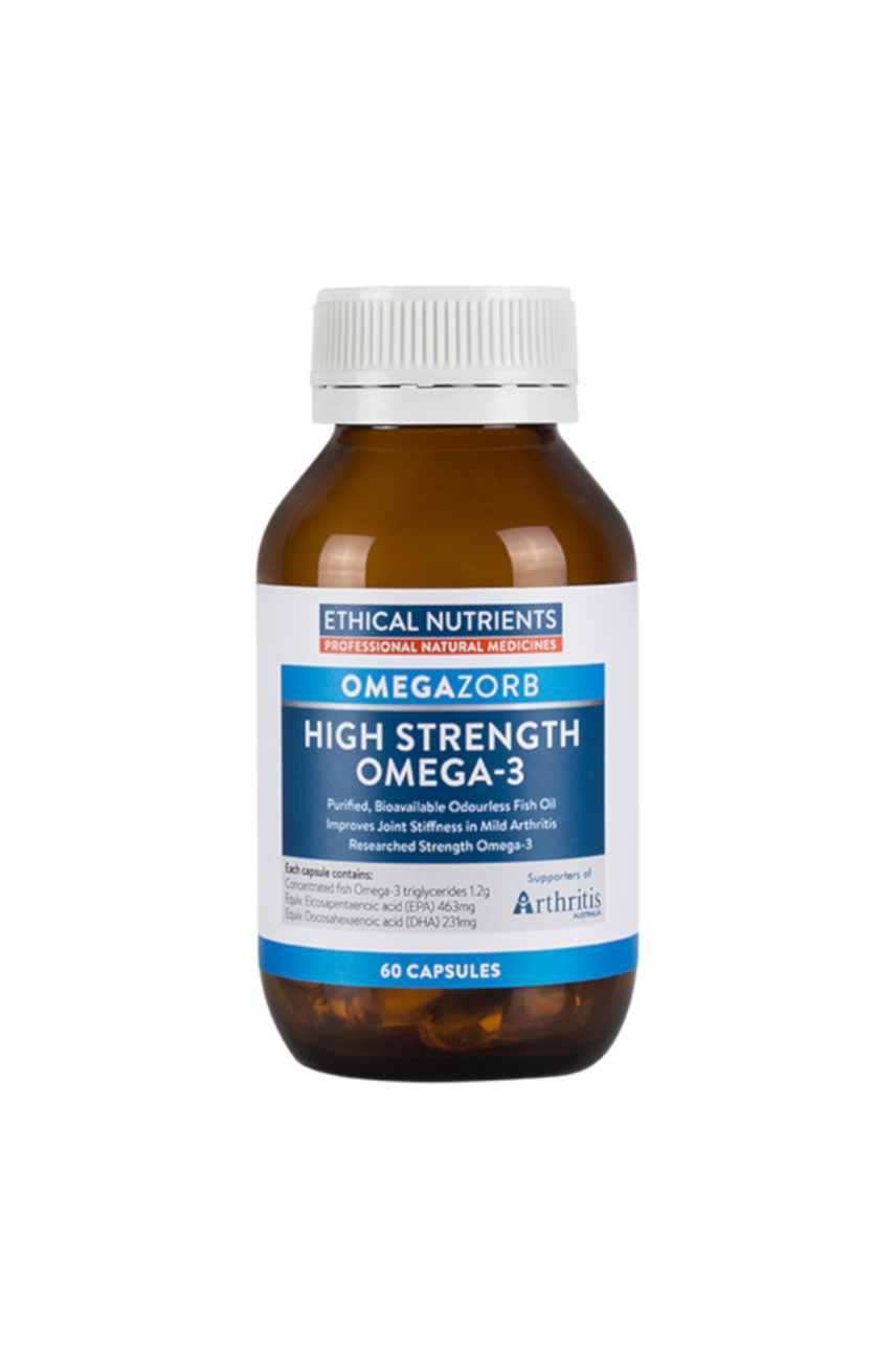ETHICAL NUTRIENTS OMEGAZORB High Strength Omega-3 Fish Oil 60caps - Life Pharmacy St Lukes