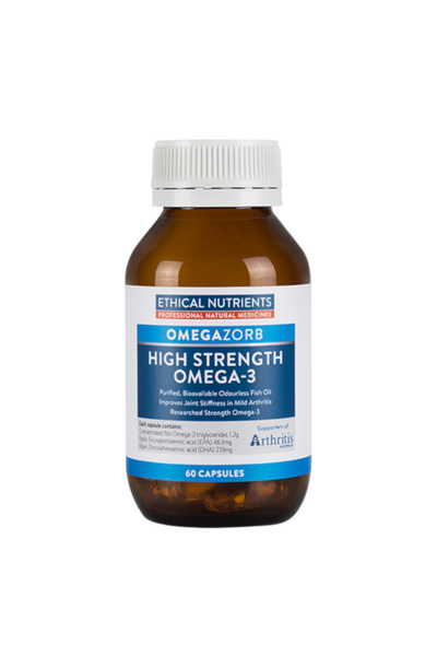 ETHICAL NUTRIENTS OMEGAZORB High Strength Omega-3 Fish Oil 60caps - Life Pharmacy St Lukes