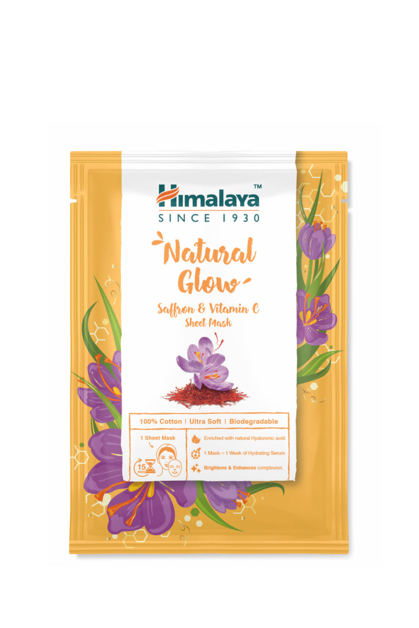 HIMALAYA Natural Glow Sheet Mask 1 Pack - Life Pharmacy St Lukes