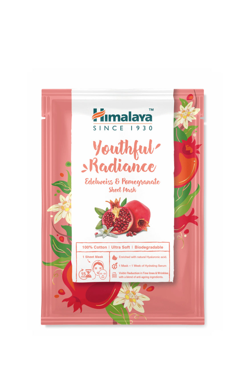 HIMALAYA Youthful Radiance Sheet Mask 1 Pack - Life Pharmacy St Lukes