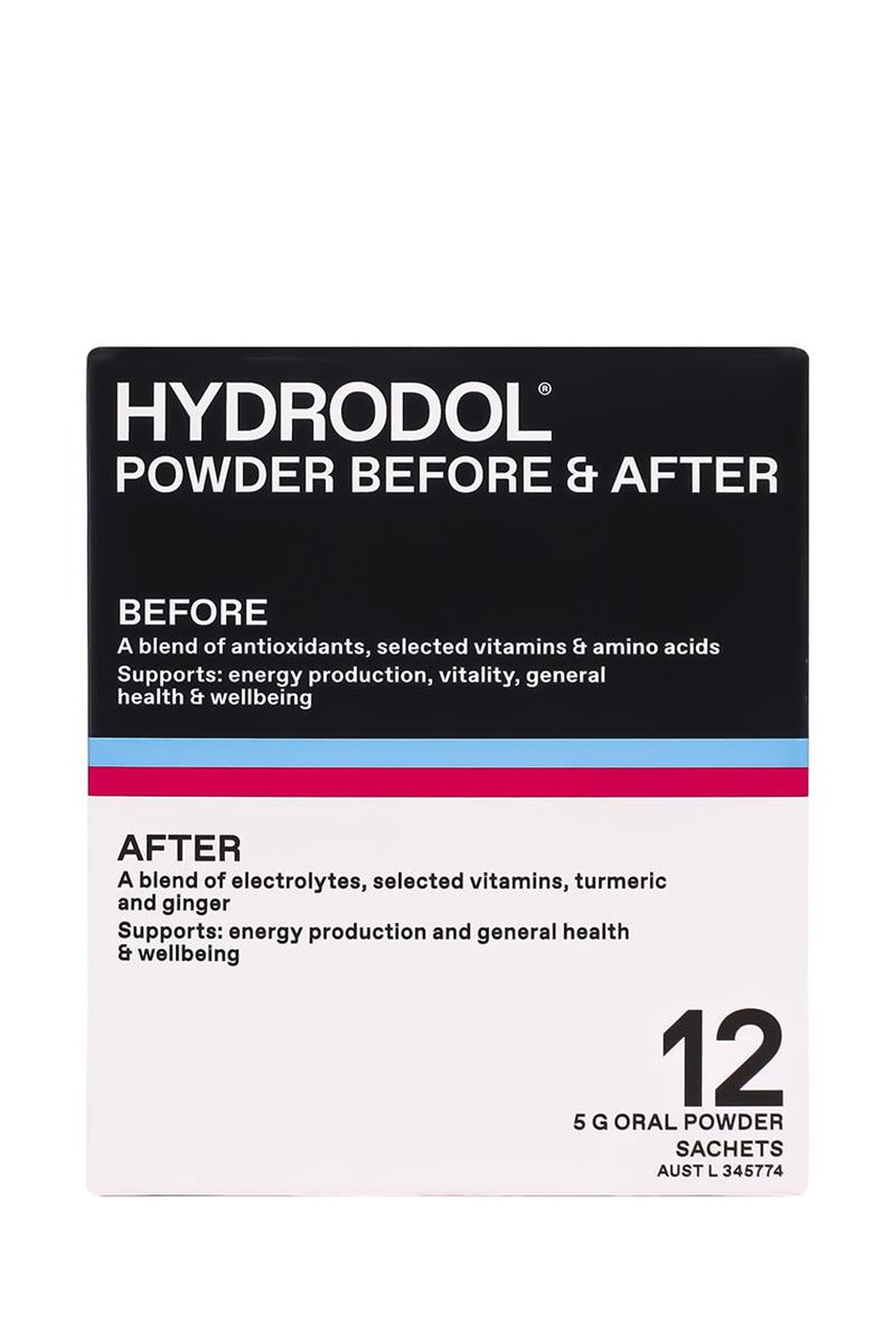 HYDRODOL Before & After Sachet 12 Packet - Life Pharmacy St Lukes