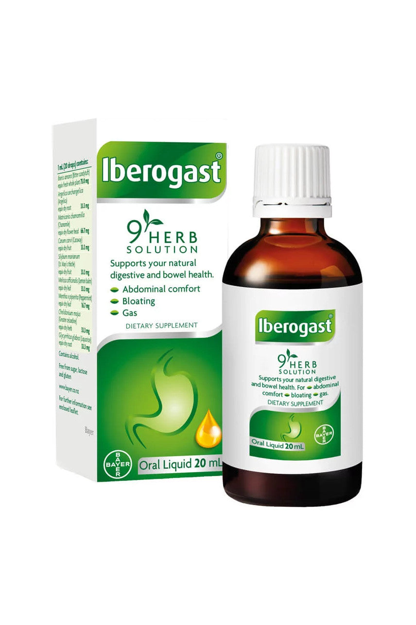 IBEROGAST 9 Herb Solution Oral Liquid 20ml - Life Pharmacy St Lukes