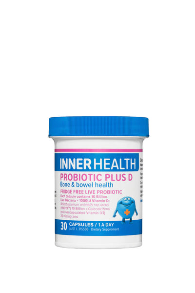 ETHICAL NUTRIENTS Inner Health Probiotic Plus D 30 Capsules - Life Pharmacy St Lukes