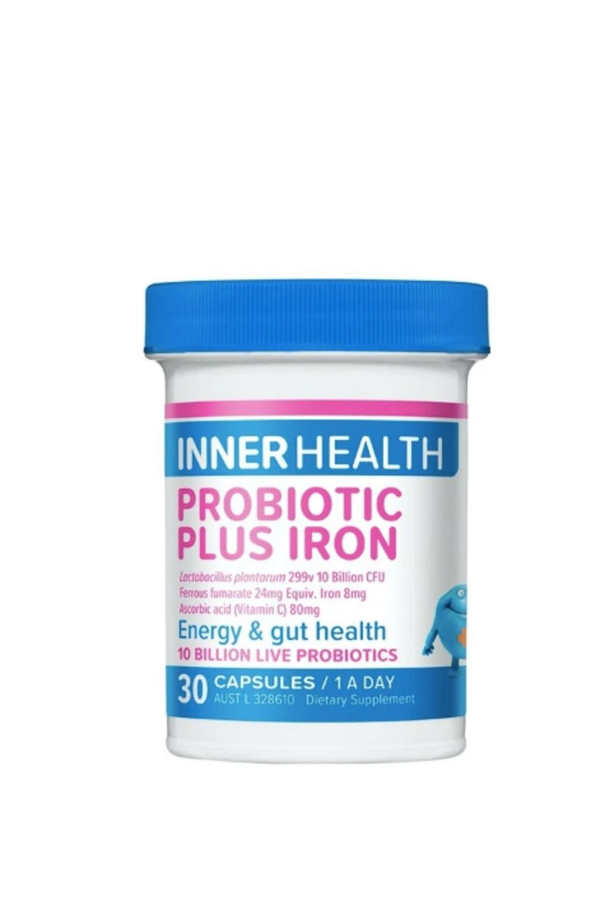 ETHICAL NUTRIENTS Inner Health Probiotics + Iron 30 Capsules - Life Pharmacy St Lukes