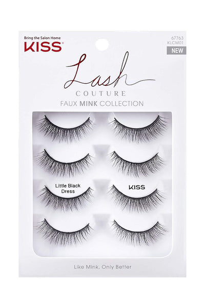 KISS Lash Couture Faux Mink Little Black Dress 4 Pack - Life Pharmacy St Lukes