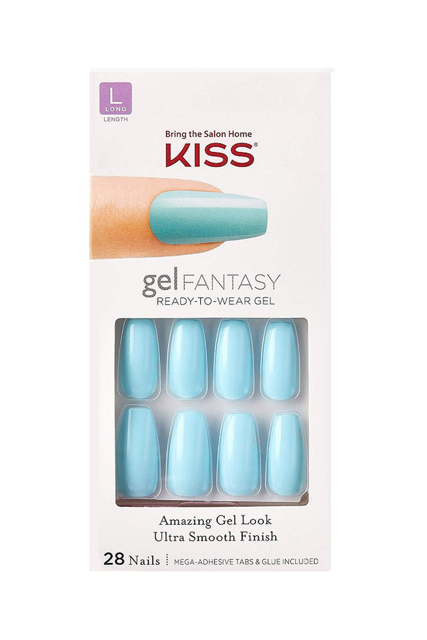 KISS Gel Fantasy Fresh Air Long Length - Life Pharmacy St Lukes