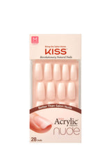 KISS Salon Acrylic French Nails Leilani Medium Length - Life Pharmacy St Lukes