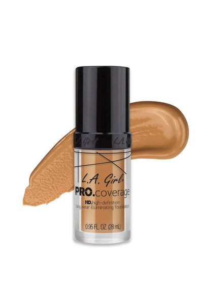 L.A Girl Pro Coverage Illuminating Foundation 28ml Nude Beige - Life Pharmacy St Lukes