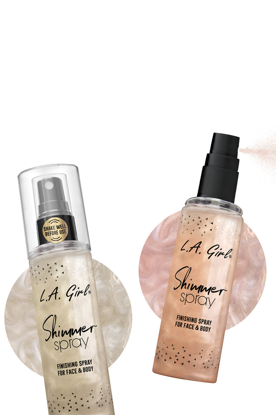 L.A Girl Shimmer Spray Rose Gold 80ml - Life Pharmacy St Lukes