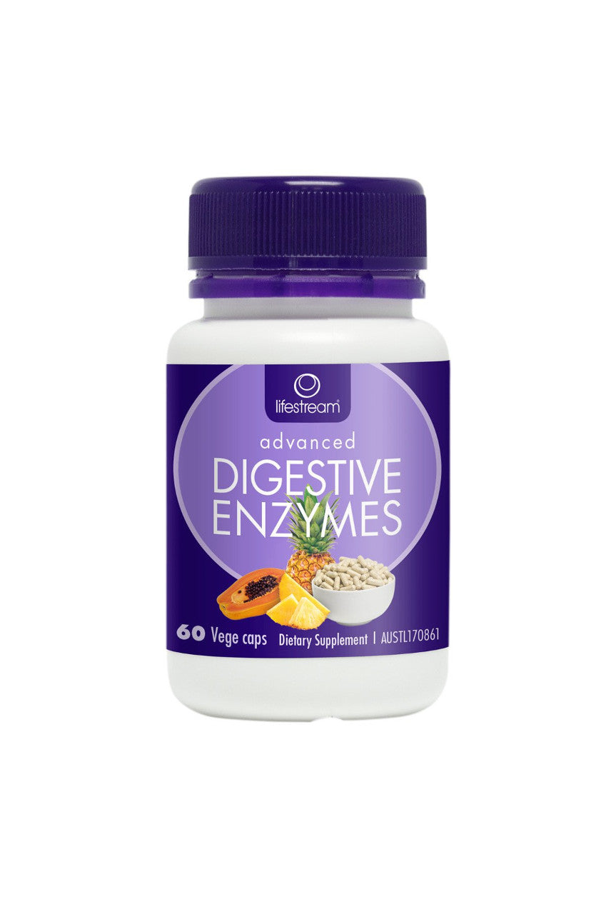Lifestream Advanced Digestive Enzymes 60 Capsules - Life Pharmacy St Lukes