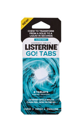 LISTERINE Go! Tabs Clean Mint Chewable Tablets 8s - Life Pharmacy St Lukes