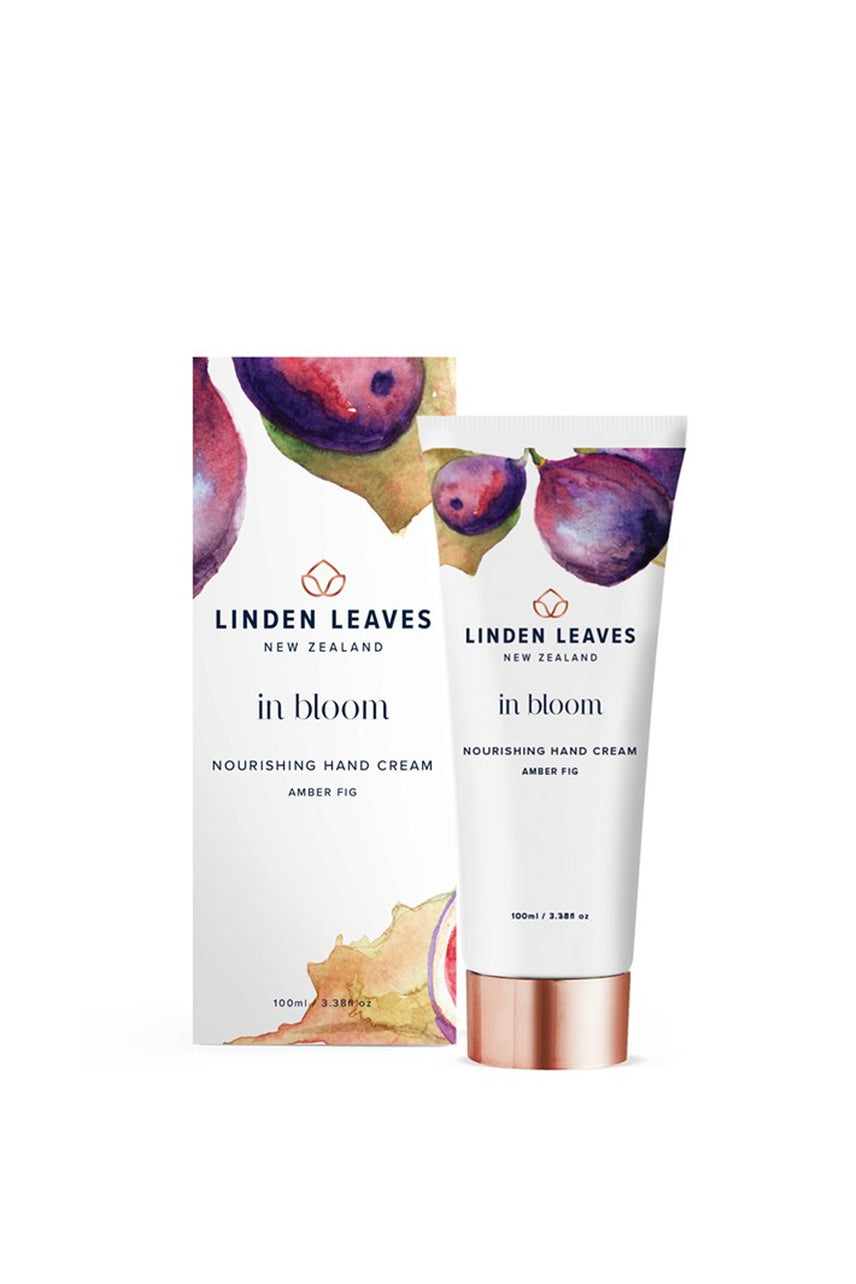 LINDEN LEAVES  In Bloom Nourishing Hand Cream Amber Fig 100ml - Life Pharmacy St Lukes