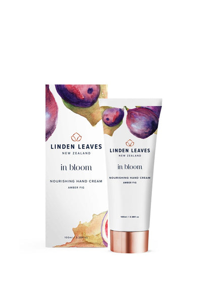 LINDEN LEAVES  In Bloom Nourishing Hand Cream Amber Fig 100ml - Life Pharmacy St Lukes