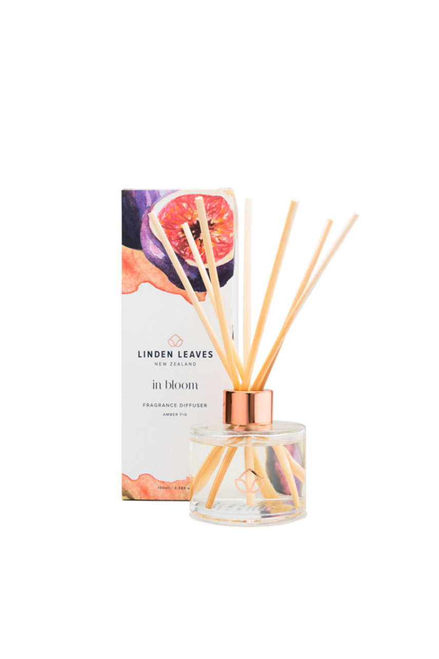 LINDEN LEAVES In Bloom Fragrance Diffuser Amber Fig 100ml - Life Pharmacy St Lukes
