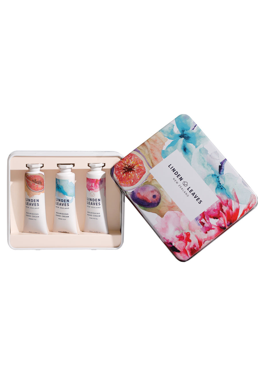 LINDEN LEAVES In Bloom Hand Cream Tin 3x25ml Set - Life Pharmacy St Lukes
