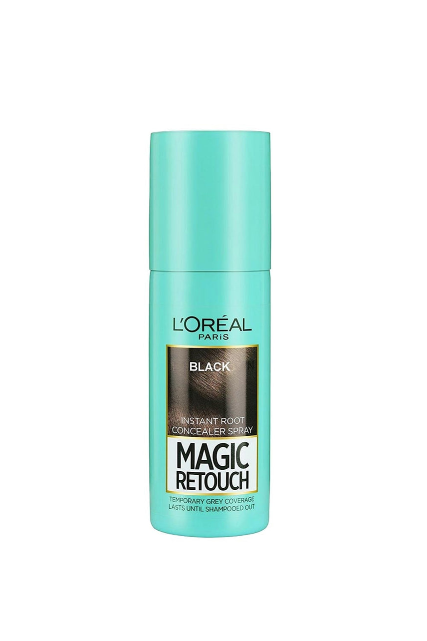 L'Oreal Magic Retouch Temporary Root Concealer Spray Black - Life Pharmacy St Lukes