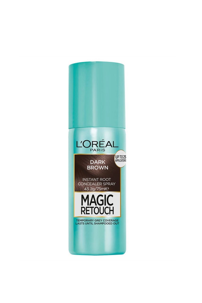 L'Oreal Magic Retouch Temporary Root Concealer Spray Dark Brown - Life Pharmacy St Lukes