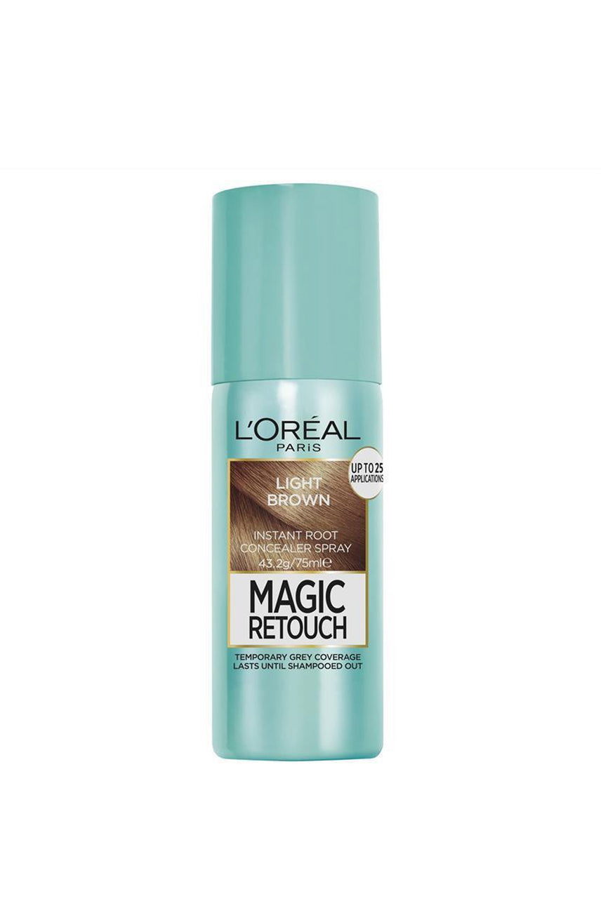 L'Oreal Magic Retouch Temporary Root Concealer Spray Light Brown - Life Pharmacy St Lukes
