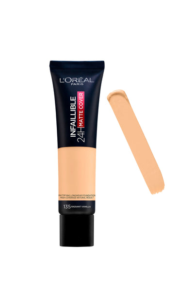 L'Oréal Infallible Matte Foundation 135 Radiant Vanilla - Life Pharmacy St Lukes