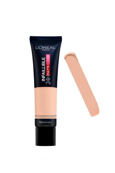 L'Oréal Infallible Matte Foundation 110 Rose Vanilla - Life Pharmacy St Lukes