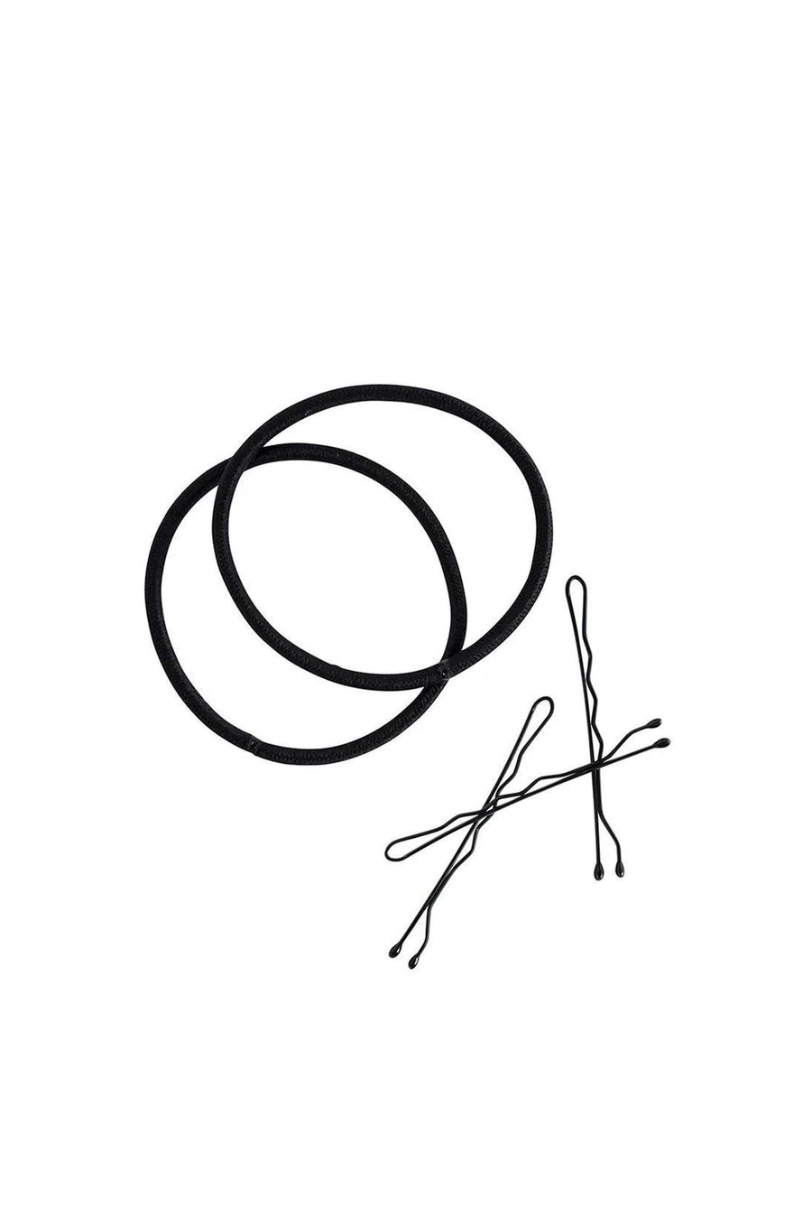 MAE 40-2500BK Combo Elastic & Bobby Pins Black 25 - Life Pharmacy St Lukes