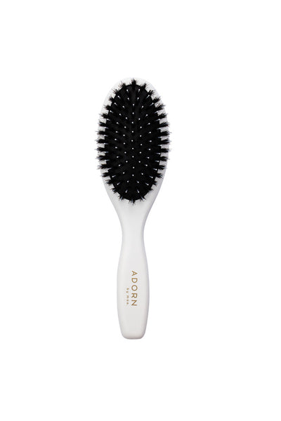 MAE 41-4601 Natural Bristle Oval Pad Brush White - Life Pharmacy St Lukes