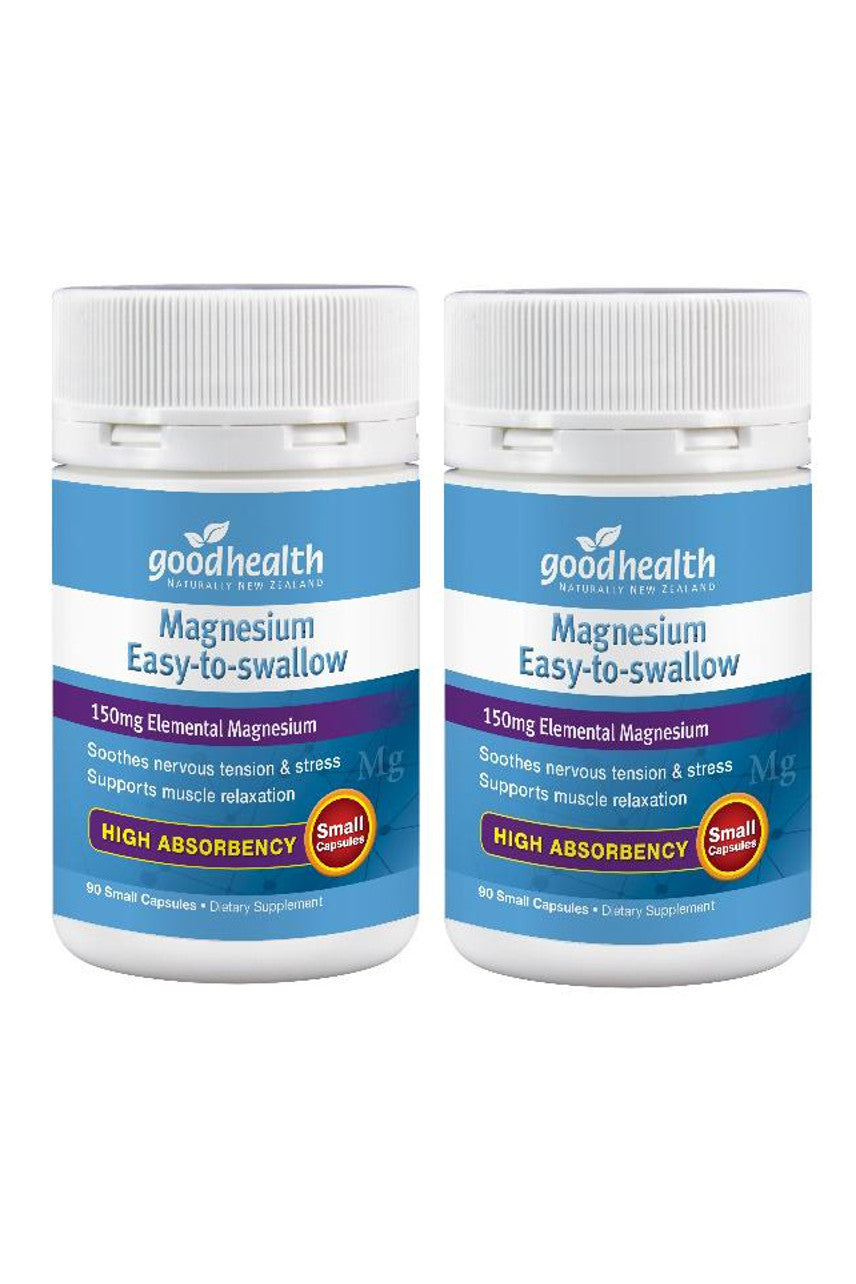 GOOD HEALTH Magnesium Easy Swallow 90cap 2pk - Life Pharmacy St Lukes