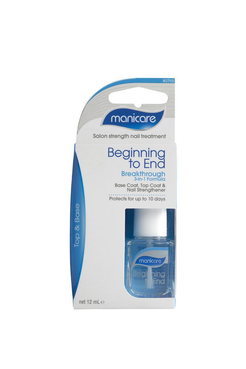 Manicare Beginning to End 3-in-1 nail treatment 12ml - Life Pharmacy St Lukes