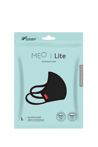 MEO Adults Face Mask Black Large - Life Pharmacy St Lukes