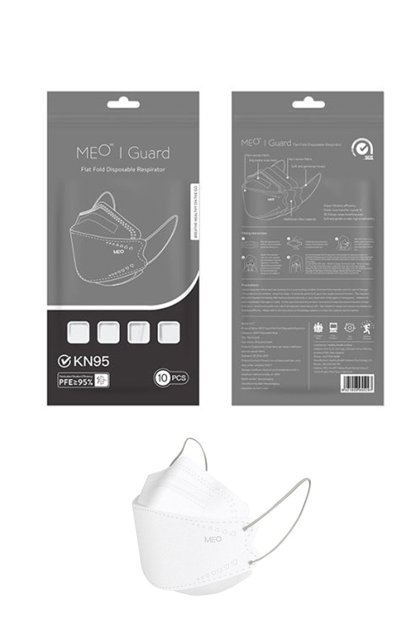 MEO Guard Face Mask - White 10pcs pack - Life Pharmacy St Lukes