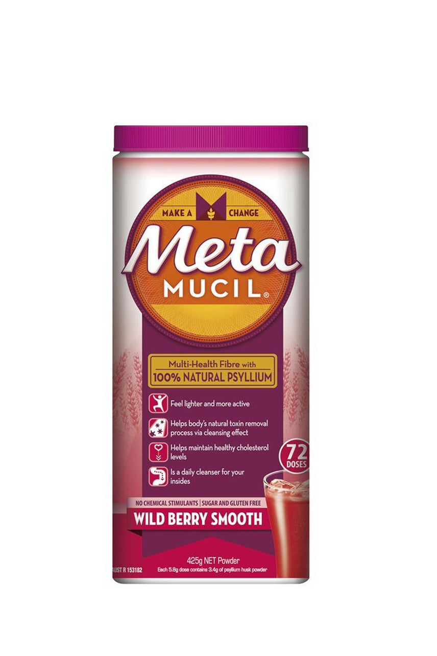 METAMUCIL  Fibre Supplement Smooth Wild Berry 72 Doses - Life Pharmacy St Lukes