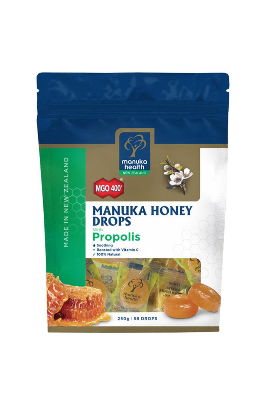 MANUKA HEALTH Manuka Honey Lozenges Propolis Pouch 250g - Life Pharmacy St Lukes