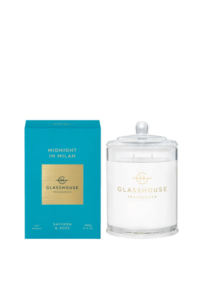 GLASSHOUSE FRAGRANCES Midnight in Milan Candle 380g - Life Pharmacy St Lukes