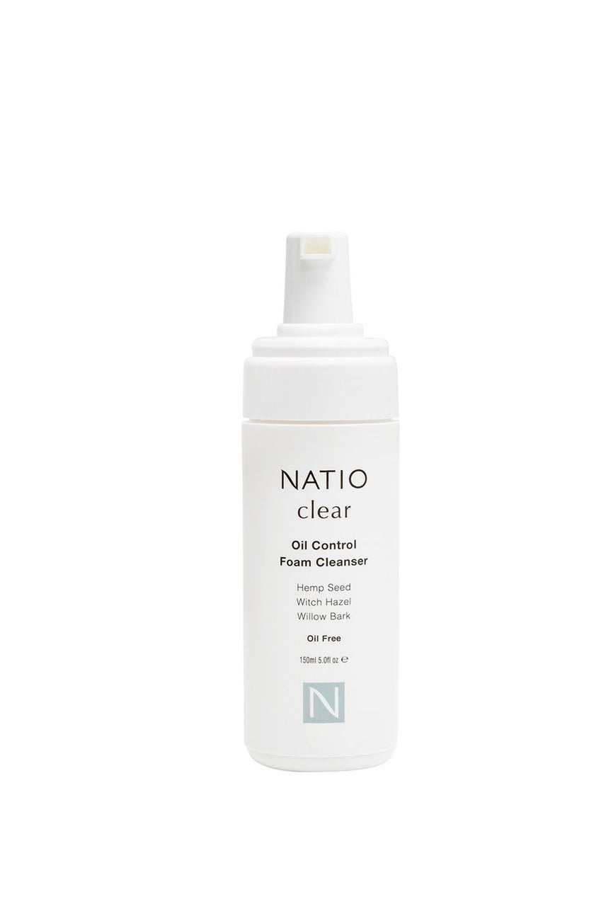 NATIO Clear Oil Control Foaming Cleanser 150ml - Life Pharmacy St Lukes