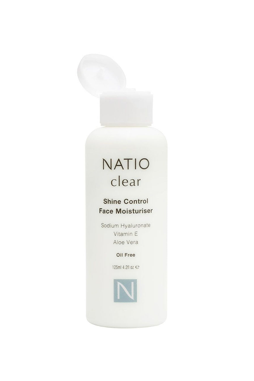 NATIO Clear Shine Control Face Moisturiser 125ml - Life Pharmacy St Lukes