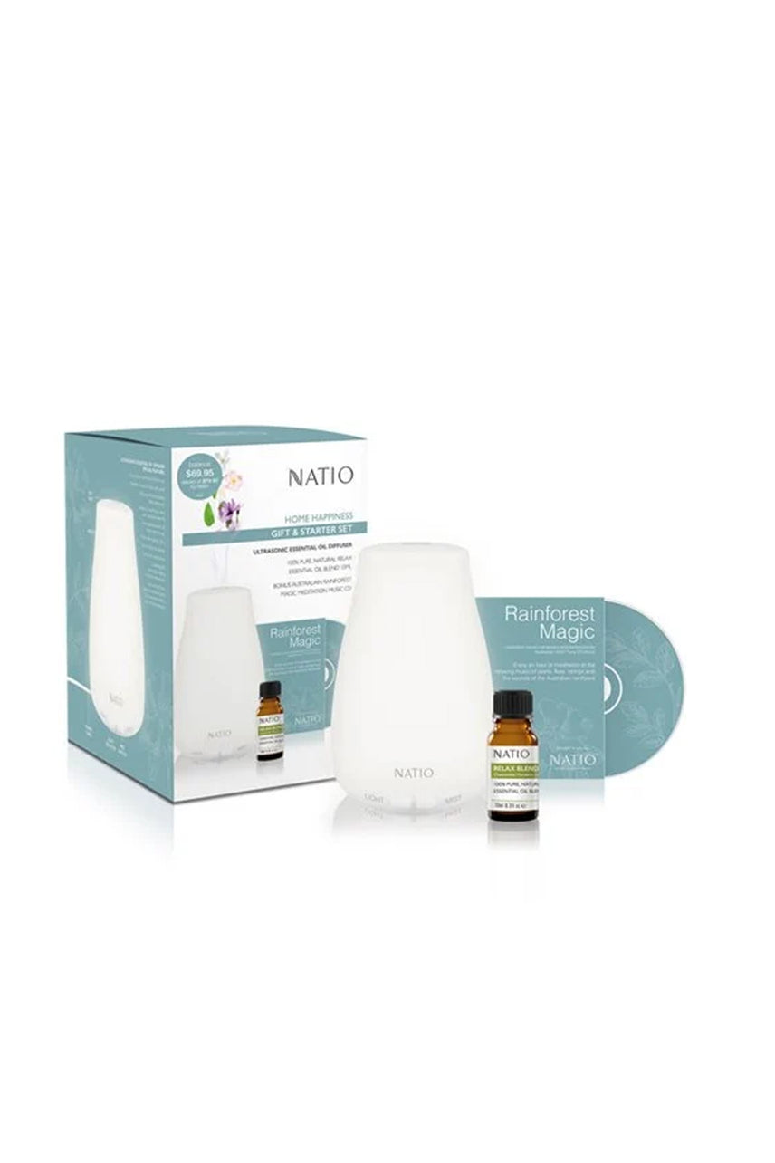 NATIO Balance Ultrasonic Essential Oil Diffuser Set - Life Pharmacy St Lukes
