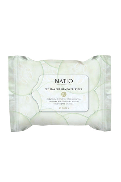 NATIO Eye Make Up Remover Wipes 30 - Life Pharmacy St Lukes