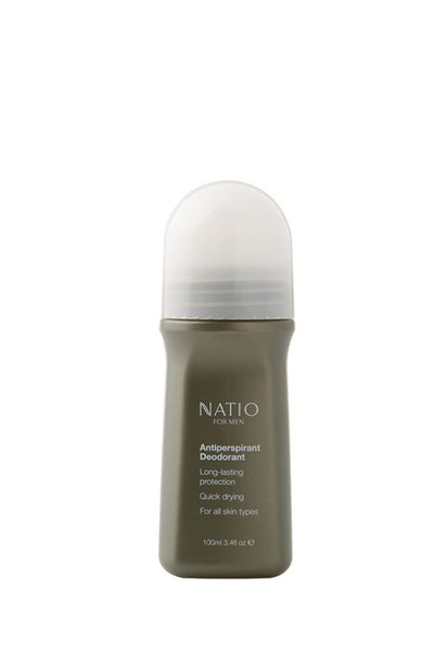 NATIO For Men Antiperspirant Roll On Deodorant 100ml - Life Pharmacy St Lukes