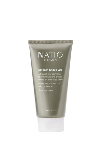 NATIO For Men Smoothing Shaving Gel 150g - Life Pharmacy St Lukes