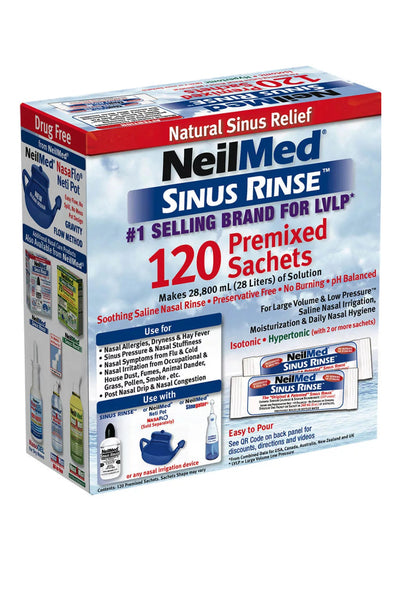 NEILMED Sinus Rinse 120 Sachets - Life Pharmacy St Lukes